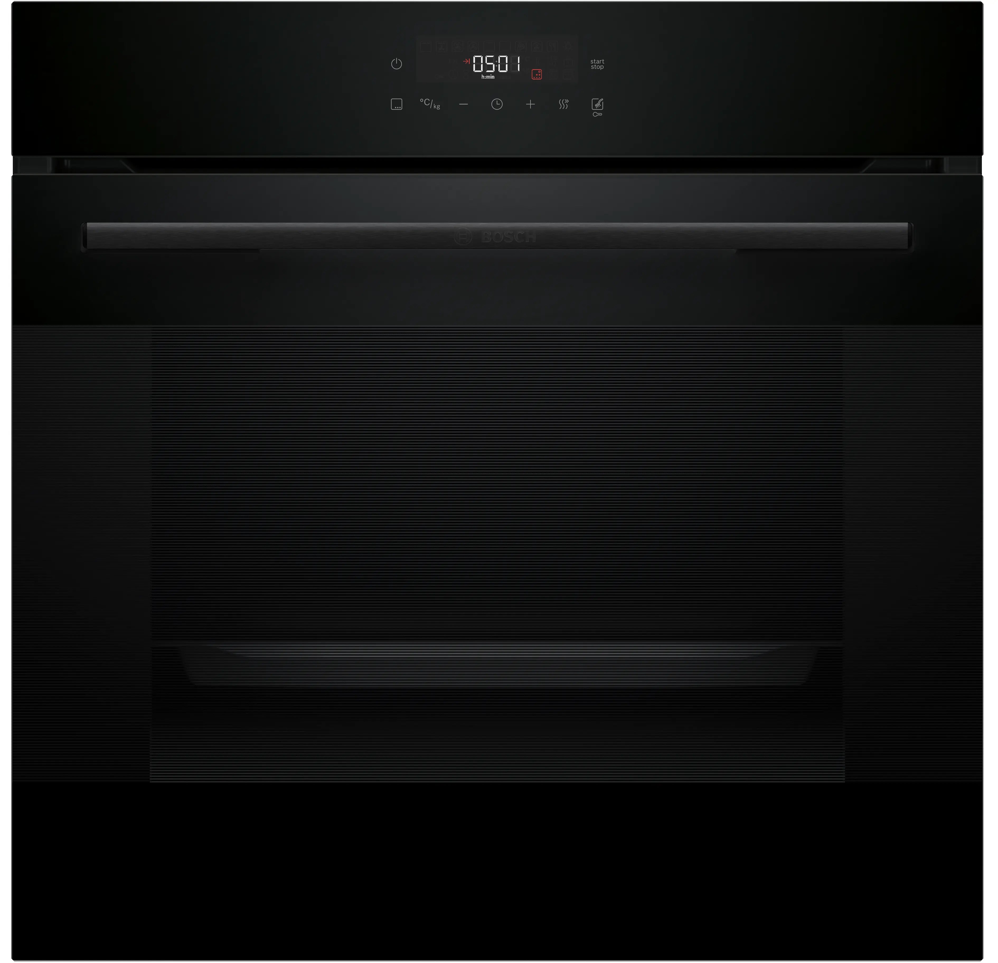 Bosch HJG852YB0T Built In Electric Oven 60cm Serie6 76Lit Eco Clean Full Black